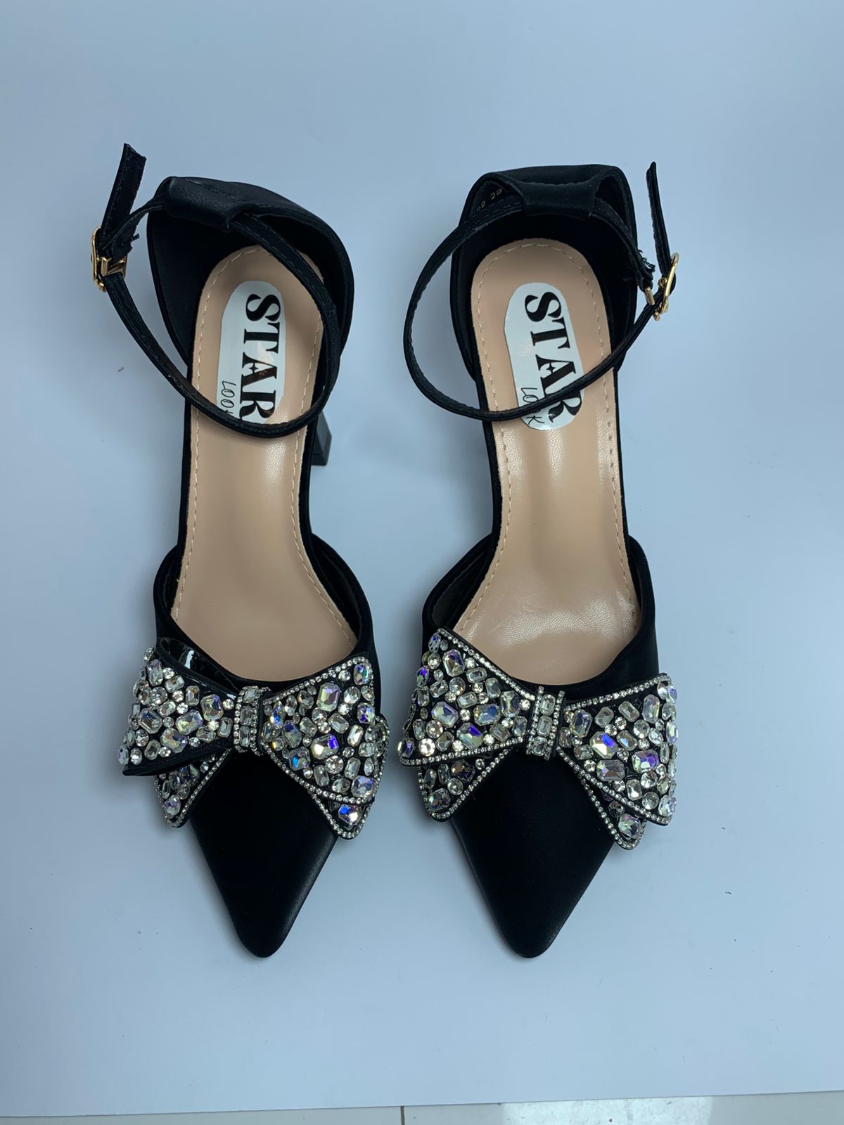 SPARKLE BOW PARTY HEELS