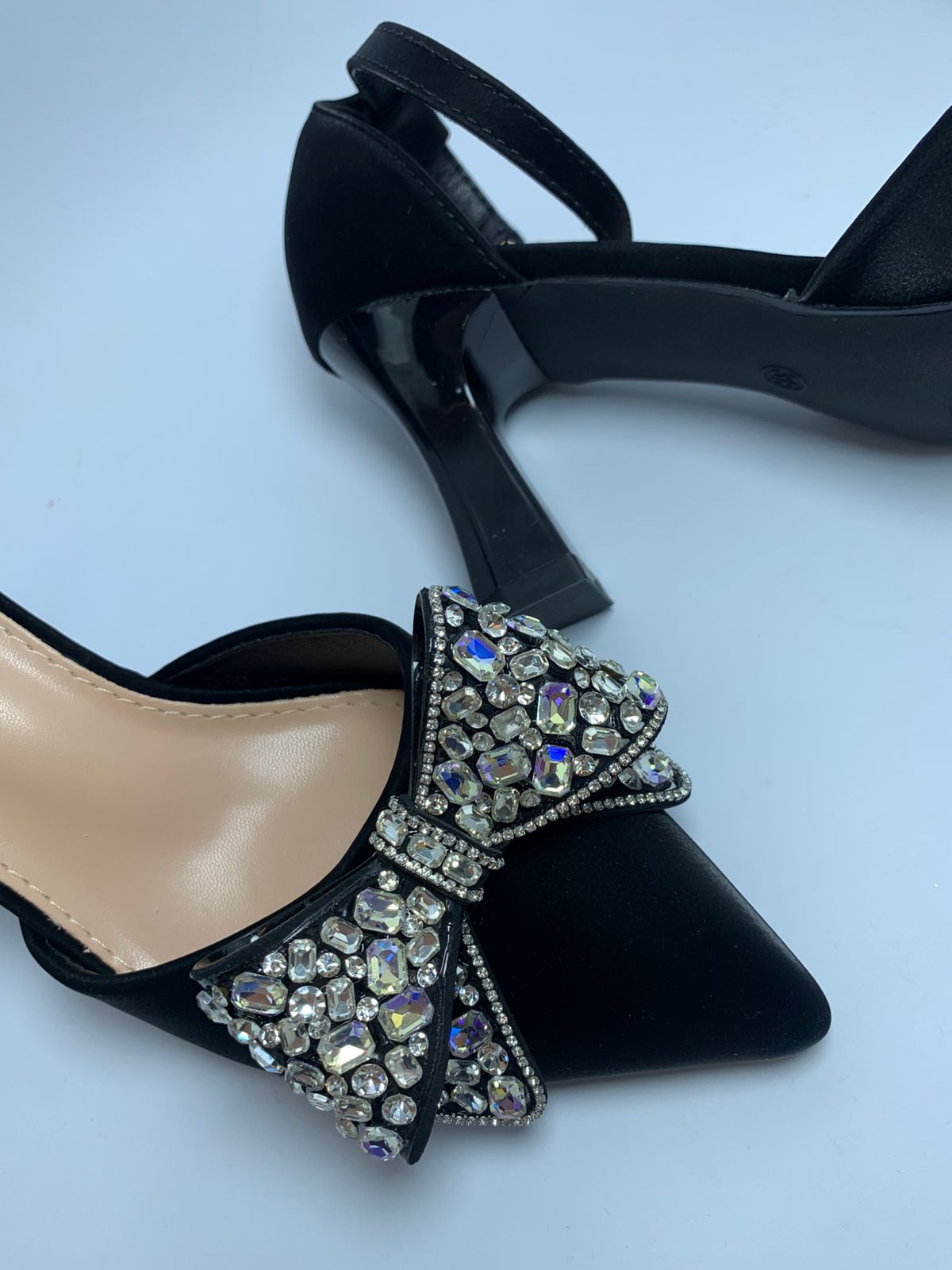 SPARKLE BOW PARTY HEELS