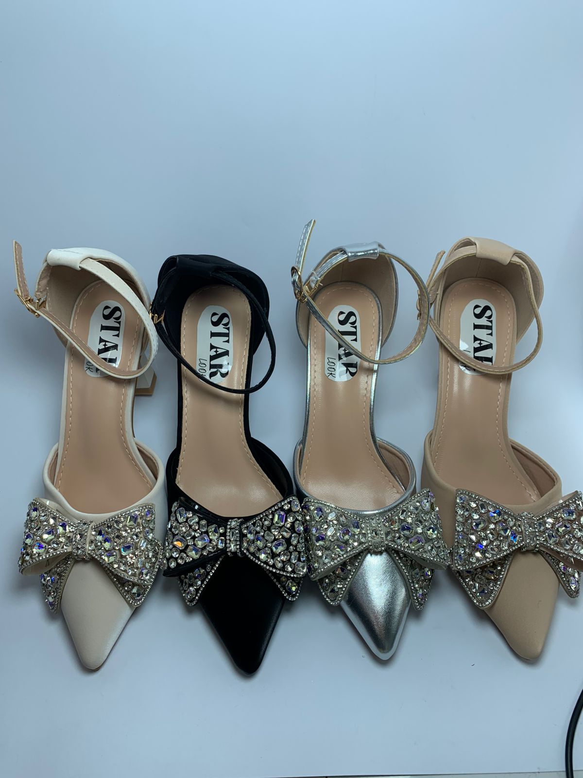 SPARKLE BOW PARTY HEELS