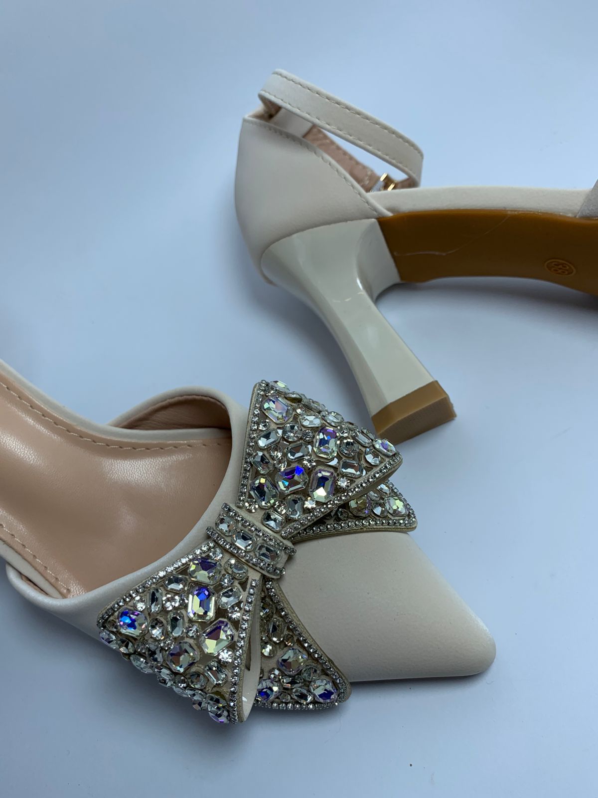 SPARKLE BOW PARTY HEELS