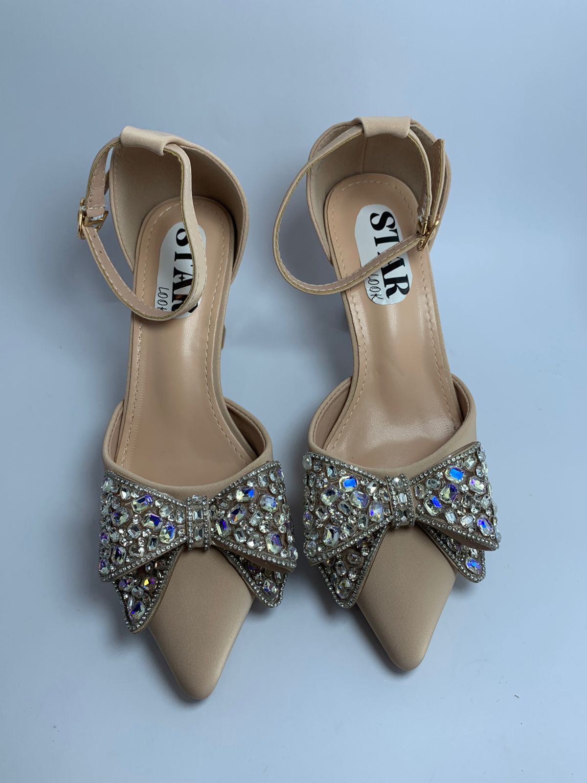 SPARKLE BOW PARTY HEELS