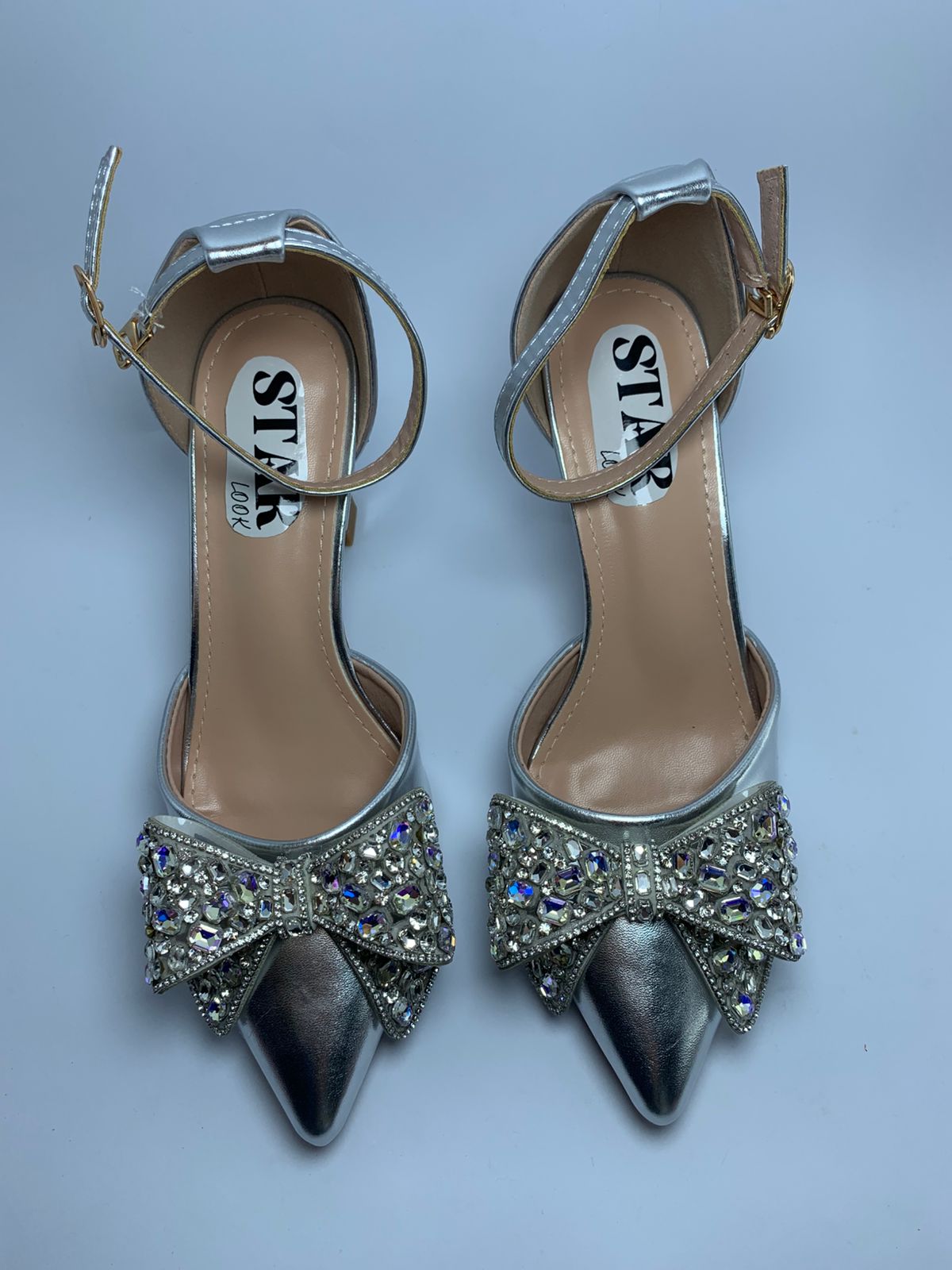 SPARKLE BOW PARTY HEELS