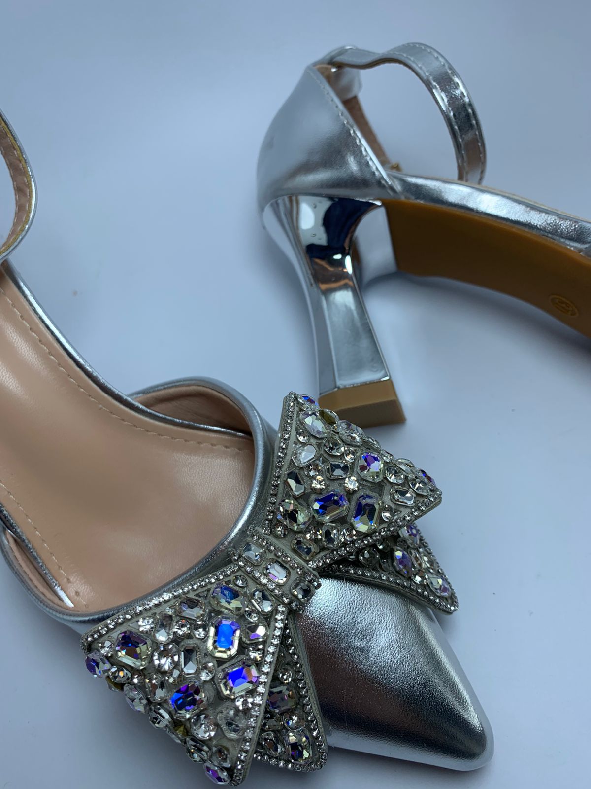 SPARKLE BOW PARTY HEELS
