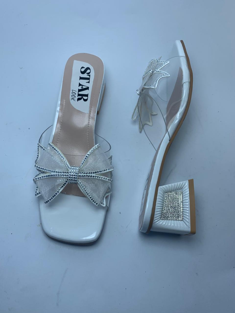 RADIANT BOW MUSE HEELS