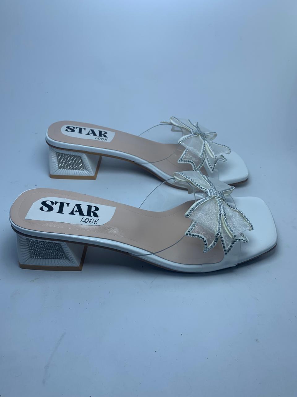RADIANT BOW MUSE HEELS