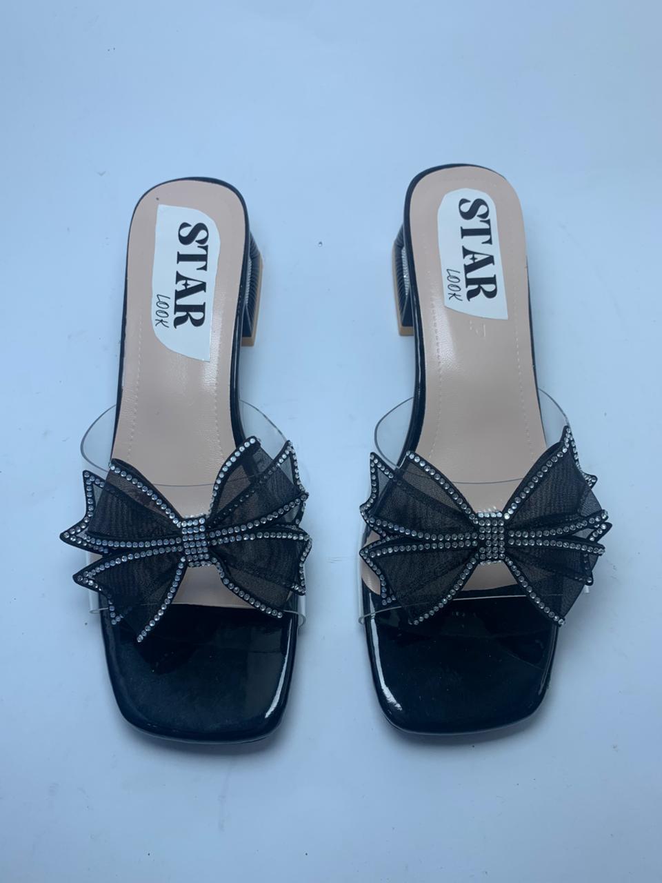 RADIANT BOW MUSE HEELS